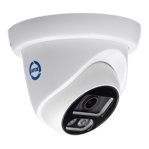 IP камера ATIX AT-NC-2E4MP-2.8/M (2B) 4 Мп купольная с микрофоном и ИК-подсветкой 30 м