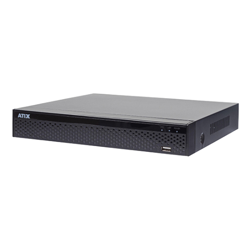 IP видеорегистратор ATIX AT-NVR-2116 (v2) 16 каналов 4K H.265+ 1 HDD до 10 Тб