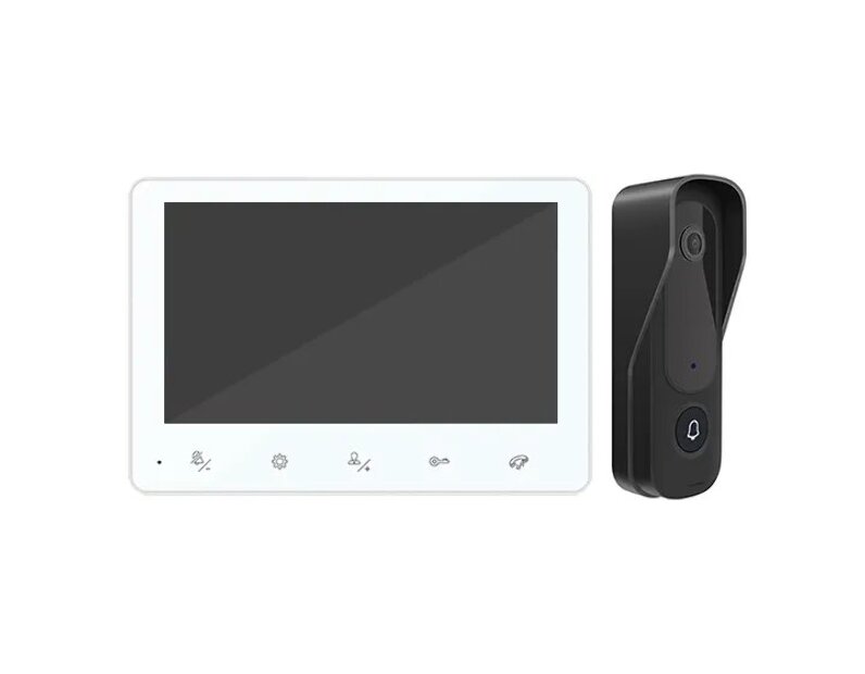 Комплект СVBS домофонии ATIX AT-I-K730C/T White