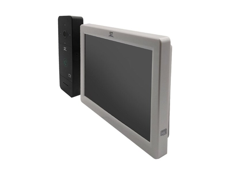Домофон ST-MР300/7 серия «Земля» БЕЛЫЙ