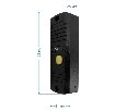 Space Technology ST-P102 (ЧЕРНЫЙ) (версия 2) Вызывная панель