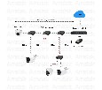 Удлинитель Ethernet на 2 выхода, 1000 Мбит/с Amatek AN-PEG2