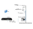 Уличный PoE удлинитель Ethernet на 2 выхода, 1000 Мбит/с Amatek AN-PEGX2