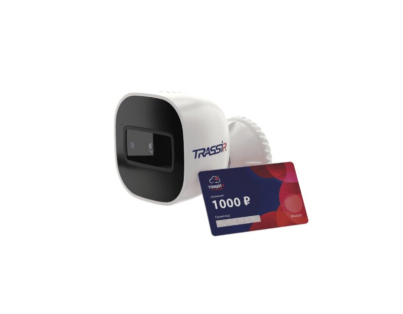 TRASSIR Bullet Wifi комплект облачного видеонаблюдения
