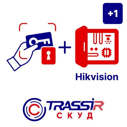 ПО TRASSIR СКУД+1 HikVision - Идентификация по карте и автономеру