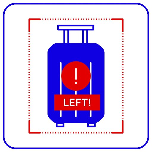 ПО TRASSIR Left Object Detector: обнаружения оставленных предметов 1 канала