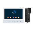 Комплект FHD аналоговой домофонии с WiFi и контроллером ATIX AT-I-K741F/TWСR White