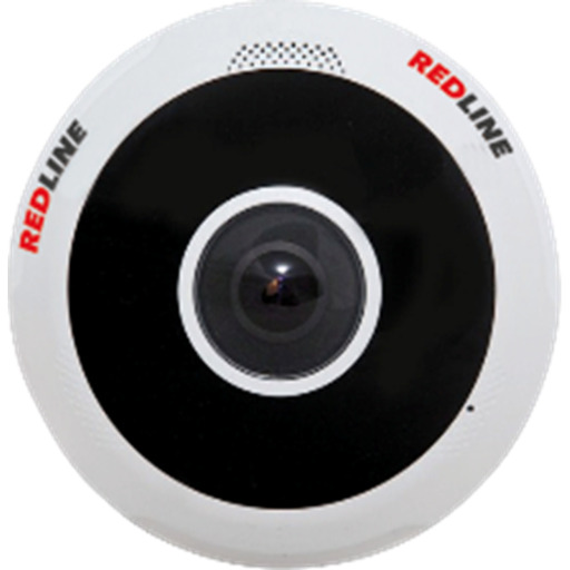 Панорамная видеокамера RedLine RL-IP712P-S.WDR 12Мп IP
