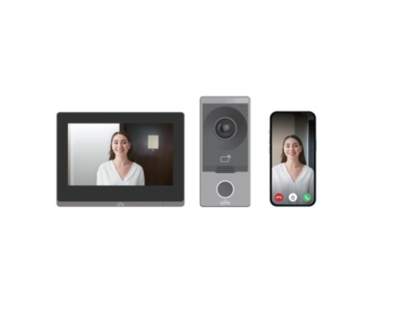 Uniview KIT/201S/372S Комплект видеодомофона