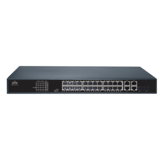 Коммутатор Uniview NSW2010-26GT2GC-POE-IN 24-портовый