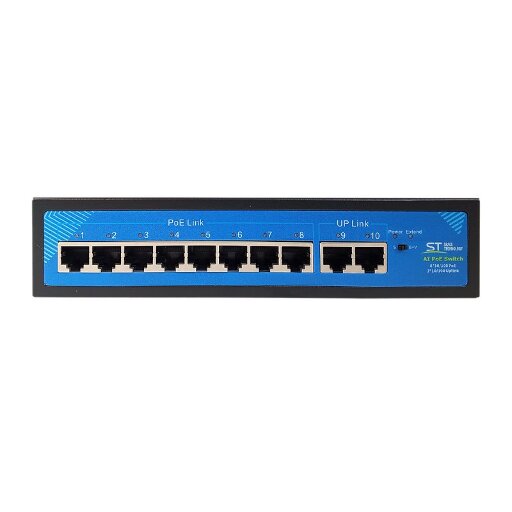 Коммутатор Space Technology ST-S180POE 00-00107518 8 PoE портов 100 Мбит/канал