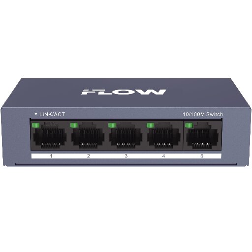Коммутатор iFlow F-SW-EU205-O, 5 портов, защита от перенапряжения 2 кВ