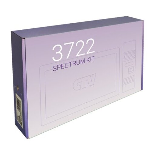 Комплект видеодомофона CTV CTV-DP3722 Spectrum Kit 7