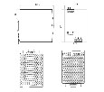 Блок питания 48В / 10А / 480Вт стабилизированный Amatek AP-DIN48/480