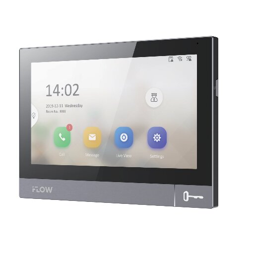 IP монитор видеодомофона iFlow F-VI-3548ISWE1 7" цветной экран Wi-Fi PoE