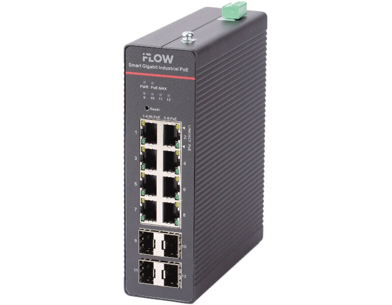 Коммутатор iFlow F-SW-IM612HPOE-PM-8G4GO