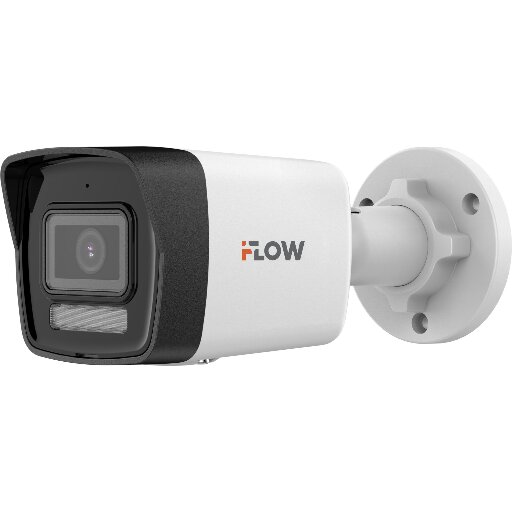 IP камера iFlow F-IC-1122M(E)(2.8mm) 2Мп IP67 DC12В/PoE гибридная 20м микрофон
