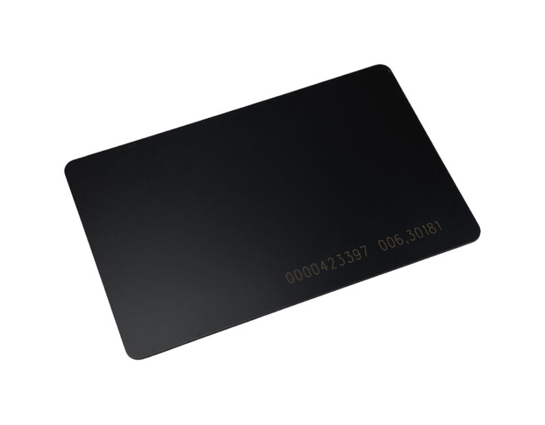 TK4100 BLACK ISO карта Em-marine (черная) Hunter TK4100 BLACK ISO Card