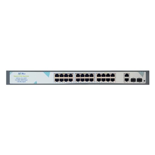 Коммутатор Space Technology ST-S2417POE PRO LM 00-00113075 24 порта PoE 400 Вт управляемый
