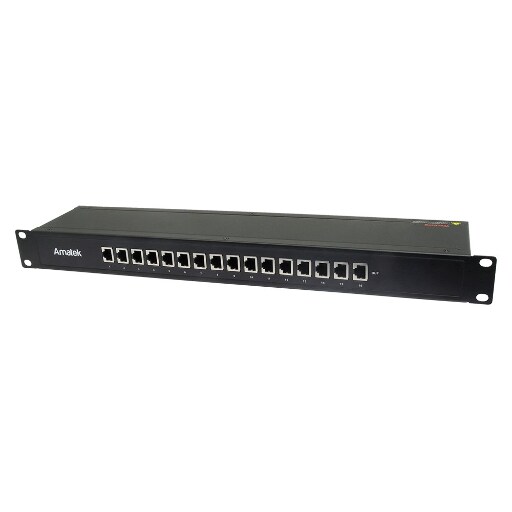 Устройство грозозащиты Amatek AN-PSPG16A 16 портов Ethernet 1000 Мбит/с с PoE