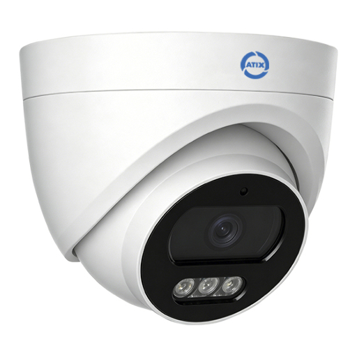IP камера ATIX XT-3E1-2.8/М (A) 3Мп купольная с ИК-подсветкой и микрофоном