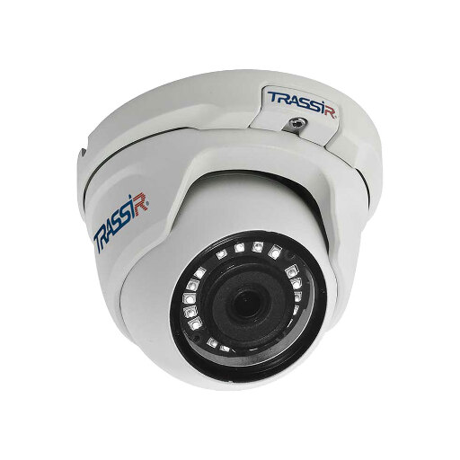 IP камера TRASSIR TR-D4S5 v3 (D) 2.8 4 Мп купольная уличная с ИК-подсветкой 25 м