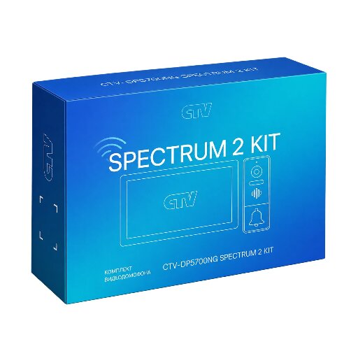 Комплект видеодомофона CTV CTV-DP5700NG Spectrum 2 7