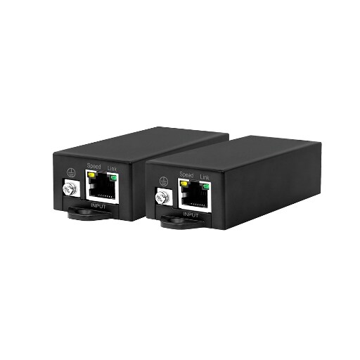 Удлинитель Ethernet до 800м, 100 Мбит/с Amatek AN-PE800