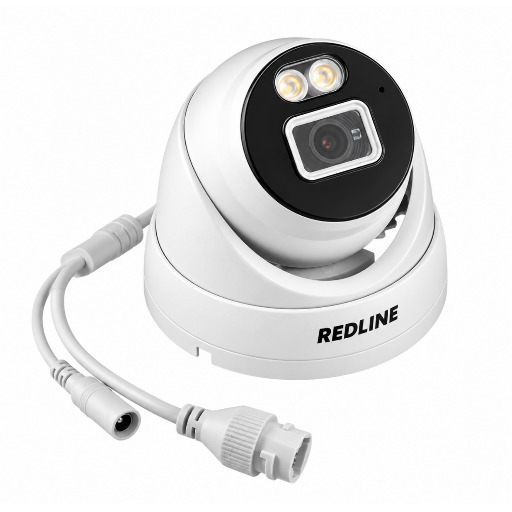 IP камера RedLine RL-IP26P-S.AI+ 6 Мп купольная с микрофоном и PoE